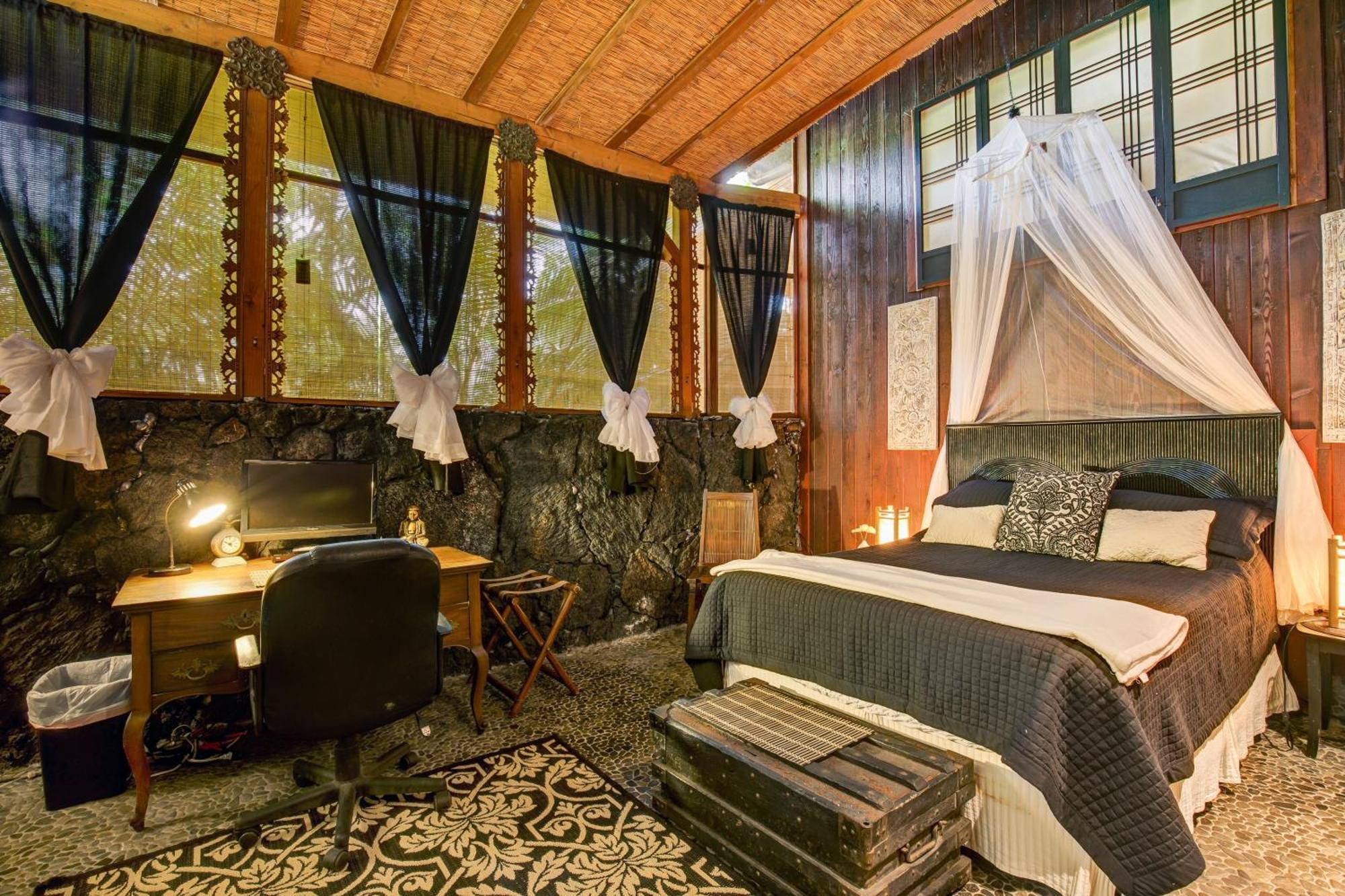 The Bali House And Cottage At Kehena Beach Hawaii Chambre photo
