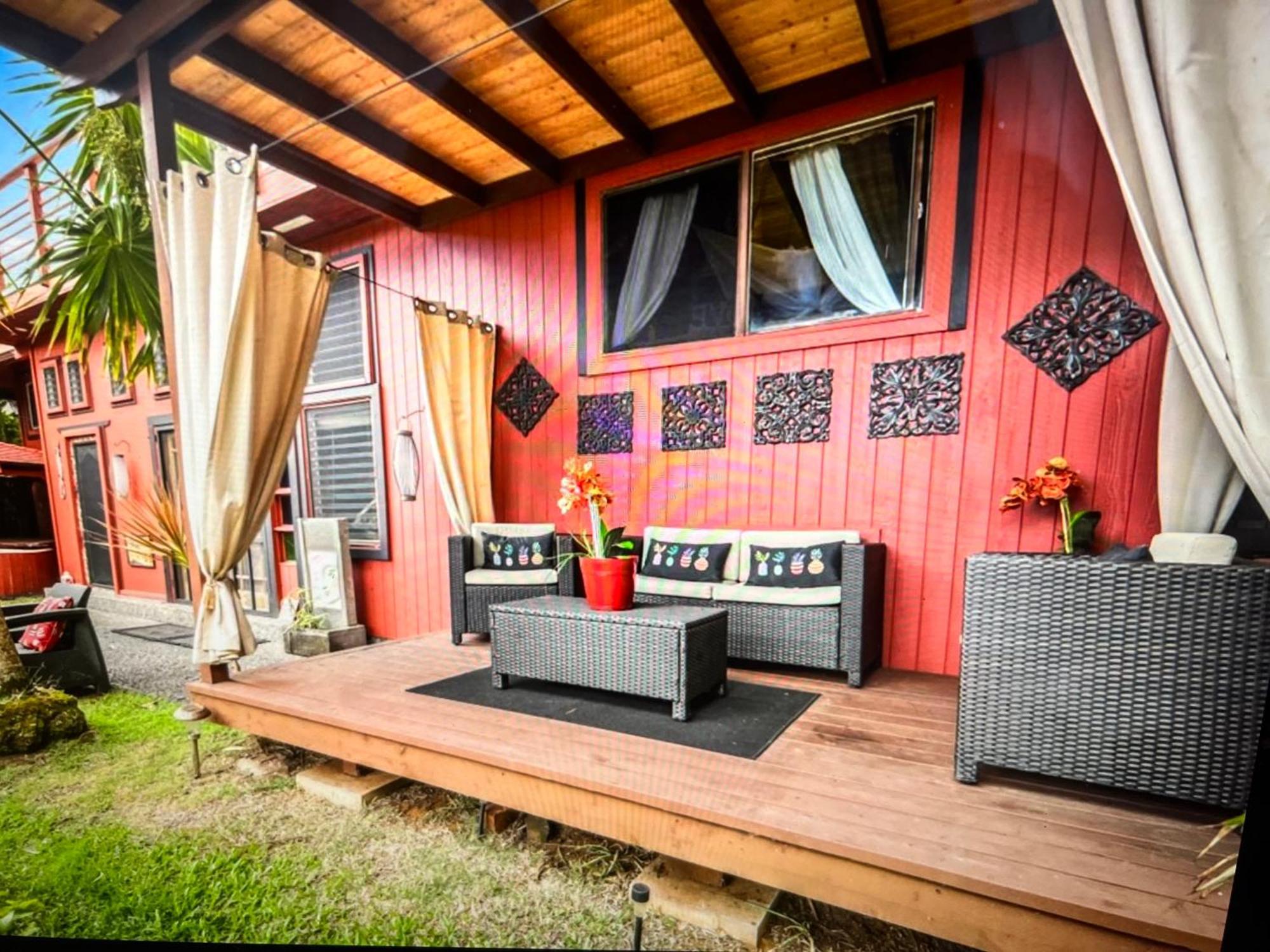 The Bali House And Cottage At Kehena Beach Hawaii Extérieur photo